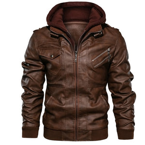 Mountainskin 2019 New Men's Leather Jackets Autumn Casual Motorcycle PU Jacket Biker Leather Coats Brand Clothing EU Size SA722