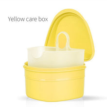 Load image into Gallery viewer, 2018 New Y-kelin Denture Box  High Quality full denture soaking case prosthesis container denture bath box 4 color free gifts