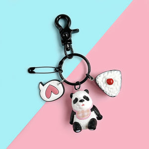 Lovely Resin Animal Pet Dogs Key Ring Schnauzer Welsh Corgi Keychains Gift For Woman Jewelry Key Chain For Dog Lover