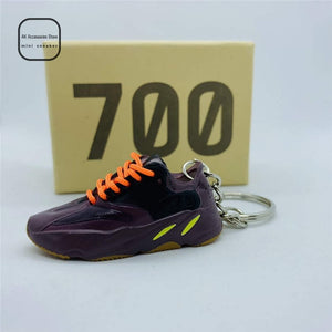 Personality DIY Air Jordan Generation AIR JORDAN1-13 Stereo 3D Sneaker Model Keychain For Gift