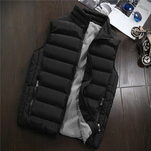 Load image into Gallery viewer, Spring Autumn Men New Stylish 2019 Vest Mens Plus Size 5XLWarm Sleeveless Jacket Men Winter Waistcoat Men&#39;s Vest Casual Coats