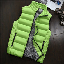 Load image into Gallery viewer, Spring Autumn Men New Stylish 2019 Vest Mens Plus Size 5XLWarm Sleeveless Jacket Men Winter Waistcoat Men&#39;s Vest Casual Coats