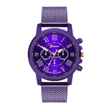 Load image into Gallery viewer, Hot Selling GENEVA Women&#39;s Casual Silicone Strap Quartz Watch Top Brand Girls Bracelet Clock WristWatch Women Relogio Feminino F