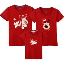 Load image into Gallery viewer, Dad Mom Baby Family Suit Family Look Christmas Family Matching Outfits T Shirt Mother Daughter Short Sleeve Father Son Clothes