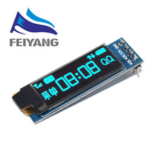 Load image into Gallery viewer, 1pcs 0.91 inch OLED module 0.91&quot; white/blue OLED 128X32 OLED LCD LED Display Module 0.91&quot; IIC Communicate for ardunio