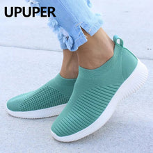 Load image into Gallery viewer, UPUPER Light Sneakers Women Running Shoes Women Breathable Mesh Slip-On Shoes Woman Sports Shoes 2019 zapatillas mujer deportiva