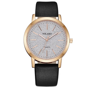 Luxury Brand Leather Quartz Women's Watch Ladies Fashion Watch Women Wristwatches Clock relogio feminino masculino #A