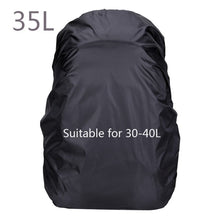 Load image into Gallery viewer, 20L-80L Waterproof Dustproof Backpack Rain Cover Portable Ultralight Shoulder Protect Hiking Sport Bag Covers