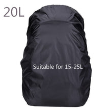 Load image into Gallery viewer, 20L-80L Waterproof Dustproof Backpack Rain Cover Portable Ultralight Shoulder Protect Hiking Sport Bag Covers