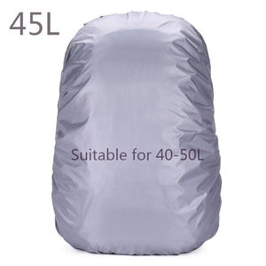 20L-80L Waterproof Dustproof Backpack Rain Cover Portable Ultralight Shoulder Protect Hiking Sport Bag Covers