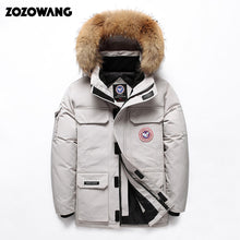 Load image into Gallery viewer, High Quality -40Celsius Down Jacket Keep Warm Men&#39;s Winter Thick Snow Parka Overcoat Camouflage White Black Duck 2019New Fashion