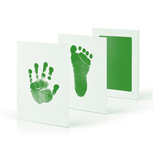 Load image into Gallery viewer, Safe Baby Footprints Handprint Ink Pads Kits Pets Care Non-toxic Ink Pads Baby Shower Paw Print Pad Foot Print Pad Baby Toys