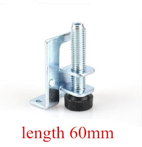 4pcs 0-5cm Screw furniture adjustable cabinet legs steel Table Sofa Metal Leveling Feet Corner Bracket Floor protection Hardware