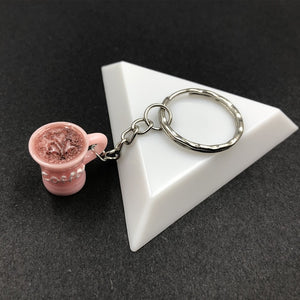 2019 New Women/Men's Fashion Handmade Resin Mineral water bottles Wine Bottle Key Chains Key Rings Alloy Charms Gifts  Wholesale