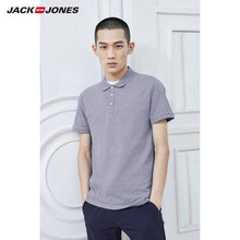 Load image into Gallery viewer, JackJones Men&#39;s Solid Color Cotton Turn-down Collar Polo Shirt Menswear 219106516