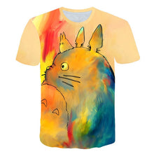 Load image into Gallery viewer, summer men&#39;s T-shirt 3D printed cartoon tshirt sponge potato anime adventure tshirts Funny T Shirt tops Tees men Asain Size