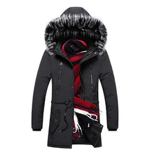 Load image into Gallery viewer, New Winter Jacket Men -15 Degree Thicken Warm Men Parkas Hooded Fleece Man&#39;s Jackets Outwear Cotton Coat Parka Jaqueta Masculina