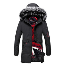 Load image into Gallery viewer, New Winter Jacket Men -15 Degree Thicken Warm Men Parkas Hooded Fleece Man&#39;s Jackets Outwear Cotton Coat Parka Jaqueta Masculina