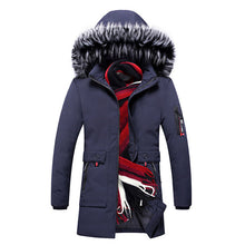 Load image into Gallery viewer, New Winter Jacket Men -15 Degree Thicken Warm Men Parkas Hooded Fleece Man&#39;s Jackets Outwear Cotton Coat Parka Jaqueta Masculina