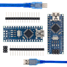 Load image into Gallery viewer, Nano With the bootloader compatible Nano 3.0 controller for arduino CH340 USB driver 16Mhz Nano v3.0 ATMEGA328P/168P