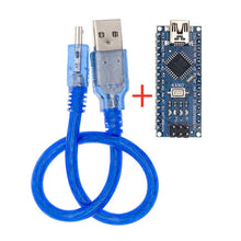 Load image into Gallery viewer, Nano With the bootloader compatible Nano 3.0 controller for arduino CH340 USB driver 16Mhz Nano v3.0 ATMEGA328P/168P