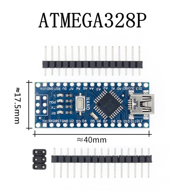 Nano With the bootloader compatible Nano 3.0 controller for arduino CH340 USB driver 16Mhz Nano v3.0 ATMEGA328P/168P