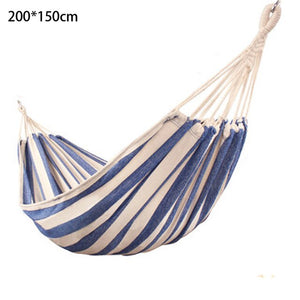 Thicken Canvas Garden Swing Hammock Outdoor Single 2 person Dormitory Camping Hammocks 230*80 230*100 230*150cm Hanging Chair