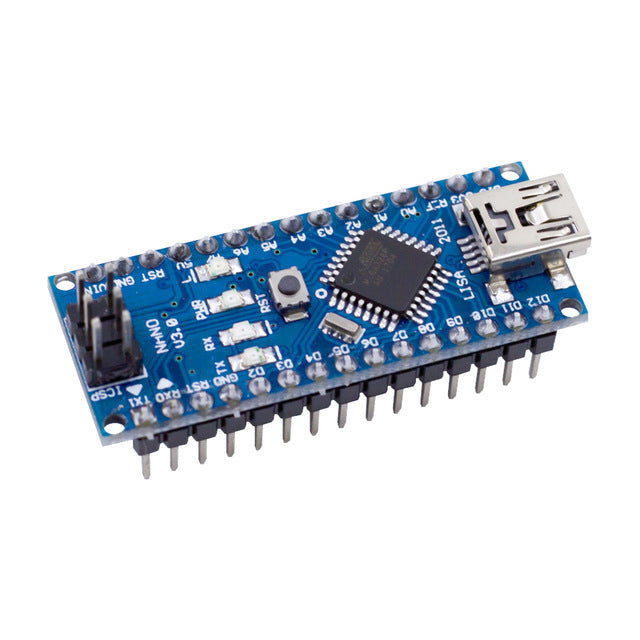 Nano Board CH340/ATmega328P Without USB Cable, Compatible with Arduino Nano V3.0 ( Without Cable)