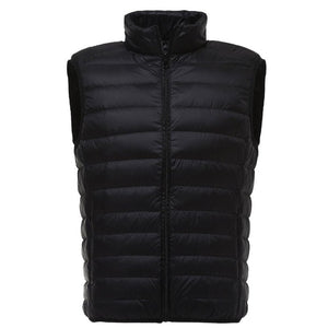 2019 New Men Sleeveless Jacket Winter Ultralight White Duck Down Vest Male Slim Vest Men's clothes Windproof Warm Waistcoat