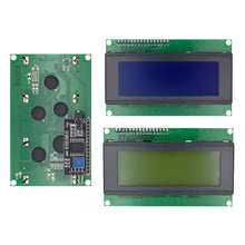 Load image into Gallery viewer, LCD2004+I2C 2004 20x4 2004A Blue/Green screen HD44780  Character LCD /w IIC/I2C Serial Interface Adapter Module for arduino