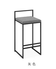 Load image into Gallery viewer, Nordic Bar Stools Fashion Modern Minimalist Bar High Bar Stool Home Personality Bar Chair Creative Design Chair 66cm seat height