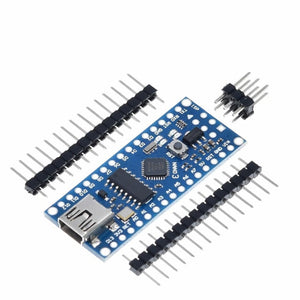 Nano Board CH340/ATmega328P Without USB Cable, Compatible with Arduino Nano V3.0 ( Without Cable)