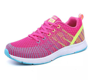 2019 autumn Sport Shoes Woman Sneakers Female Running Shoes Breathable Hollow Lace-Up chaussure femme women fashion sneakers