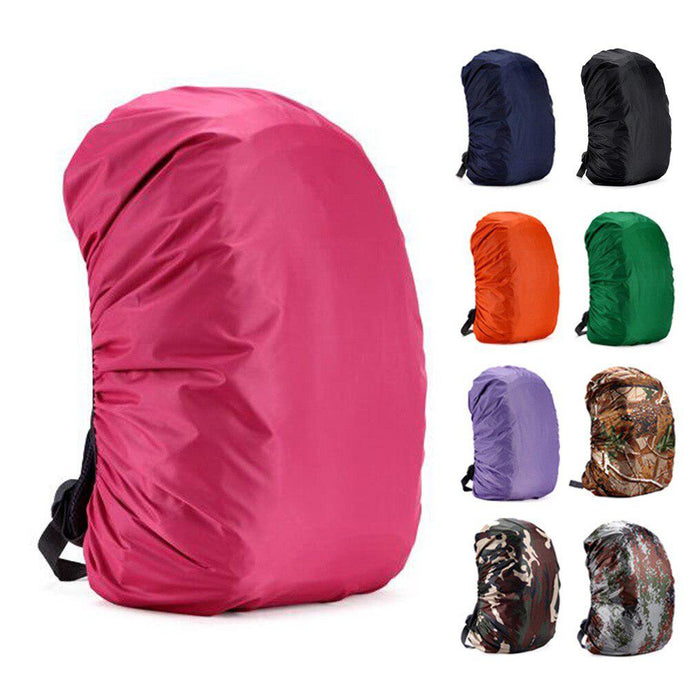 35L/45L Adjustable Bag Covers Waterproof Dustproof Backpack Portable Rain Cover Ultralight Double Shoulder Bag Case Protector