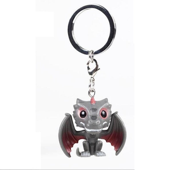 Fashion creative jewelry  new Marvel Keychain spider chivalry captain game movie surrounding key chain with box gift