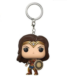 Fashion creative jewelry  new Marvel Keychain spider chivalry captain game movie surrounding key chain with box gift