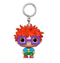 Load image into Gallery viewer, Fashion creative jewelry  new Marvel Keychain spider chivalry captain game movie surrounding key chain with box gift