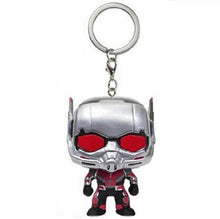 Load image into Gallery viewer, Fashion creative jewelry  new Marvel Keychain spider chivalry captain game movie surrounding key chain with box gift