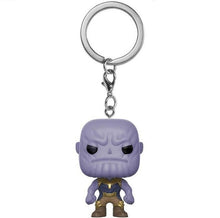 Load image into Gallery viewer, Fashion creative jewelry  new Marvel Keychain spider chivalry captain game movie surrounding key chain with box gift