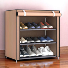 Load image into Gallery viewer, Simple Multi-layer Shoe Rack Household Dustproof Assembly Shoe Cabinet Save Space Dormitory Small Shoe Storage Shelf