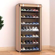 Load image into Gallery viewer, Simple Multi-layer Shoe Rack Household Dustproof Assembly Shoe Cabinet Save Space Dormitory Small Shoe Storage Shelf