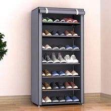 Load image into Gallery viewer, Simple Multi-layer Shoe Rack Household Dustproof Assembly Shoe Cabinet Save Space Dormitory Small Shoe Storage Shelf