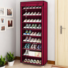 Load image into Gallery viewer, Simple Multi-layer Shoe Rack Household Dustproof Assembly Shoe Cabinet Save Space Dormitory Small Shoe Storage Shelf