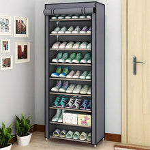 Load image into Gallery viewer, Simple Multi-layer Shoe Rack Household Dustproof Assembly Shoe Cabinet Save Space Dormitory Small Shoe Storage Shelf