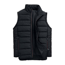Load image into Gallery viewer, Men's Vest Winter Down Vest Casual Waistcoat Men's Sleeveless Jacket Plus Size 5XL Warm Men's Vest Overcoats Hat Detachable New