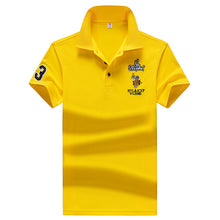 Load image into Gallery viewer, YIHUAHOO Brand Polo Shirt Men High Quality Men Polyester Short Sleeved Summer Shirt Brand Jerseys Polo Hombre Size M-4XL JCP-733