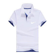 Load image into Gallery viewer, 2019 Breathable Men&#39;s Business Casual Polo Shirt For Men Brand Desiger Polos Men Summer Short Sleeve shirt Clothes jerseys golftennis Plus Size