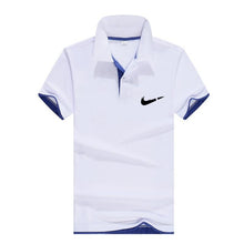 Load image into Gallery viewer, 2019 Breathable Men&#39;s Business Casual Polo Shirt For Men Brand Desiger Polos Men Summer Short Sleeve shirt Clothes jerseys golftennis Plus Size