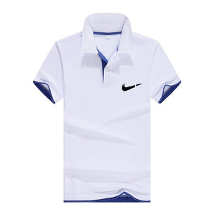 2019 Breathable Men's Business Casual Polo Shirt For Men Brand Desiger Polos Men Summer Short Sleeve shirt Clothes jerseys golftennis Plus Size