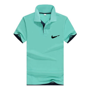 2019 Breathable Men's Business Casual Polo Shirt For Men Brand Desiger Polos Men Summer Short Sleeve shirt Clothes jerseys golftennis Plus Size